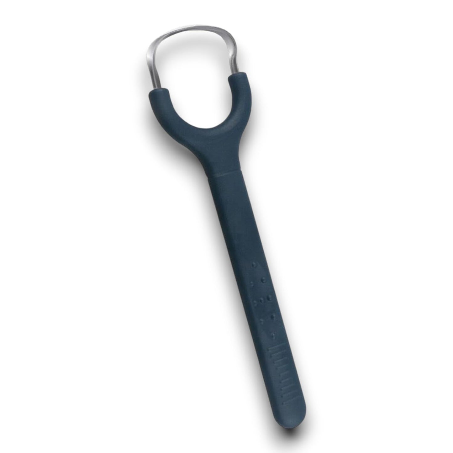 Tongue Scraper for Adults and Kids - Hygienic Metal Tongue Cleaner with Silicone Handle, Ergonomic Stainless Steel Design, Eco-Friendly and Sustainable Tongue Scraper