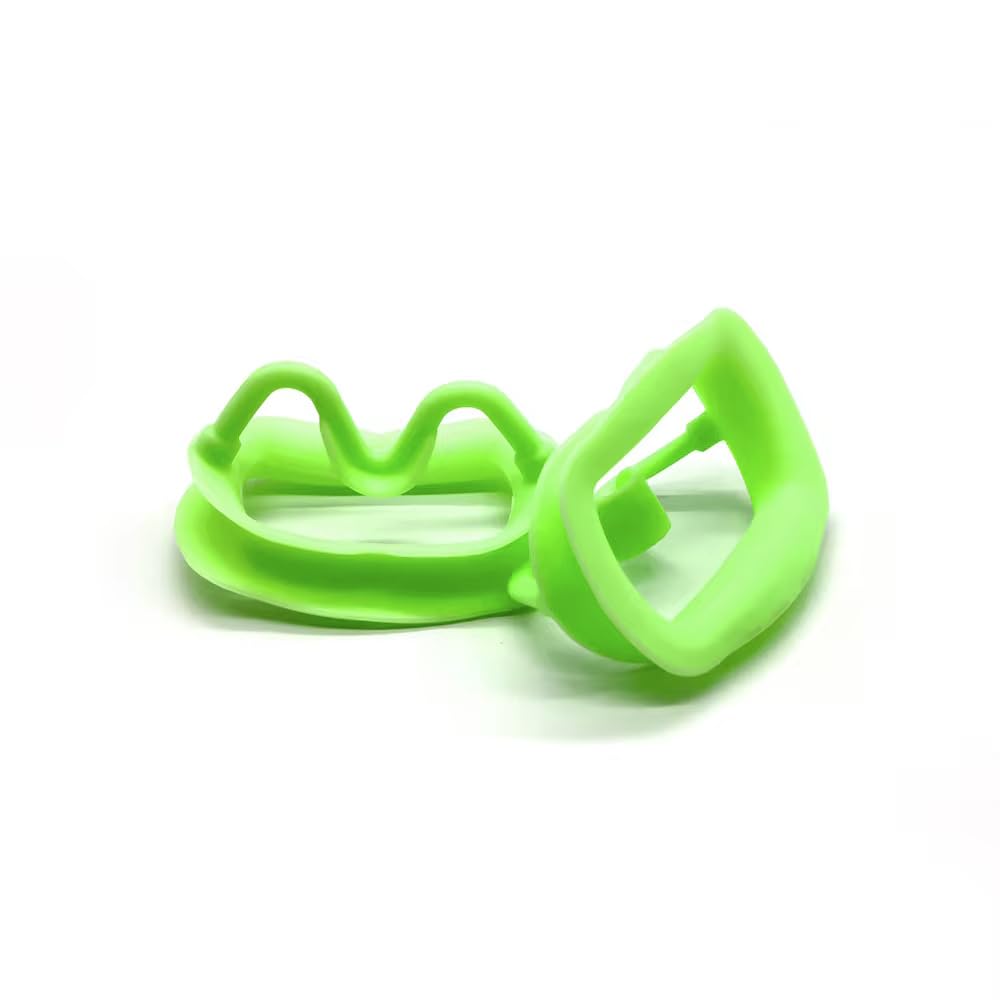 3 Pcs Silicone Mouth Opener (Green)