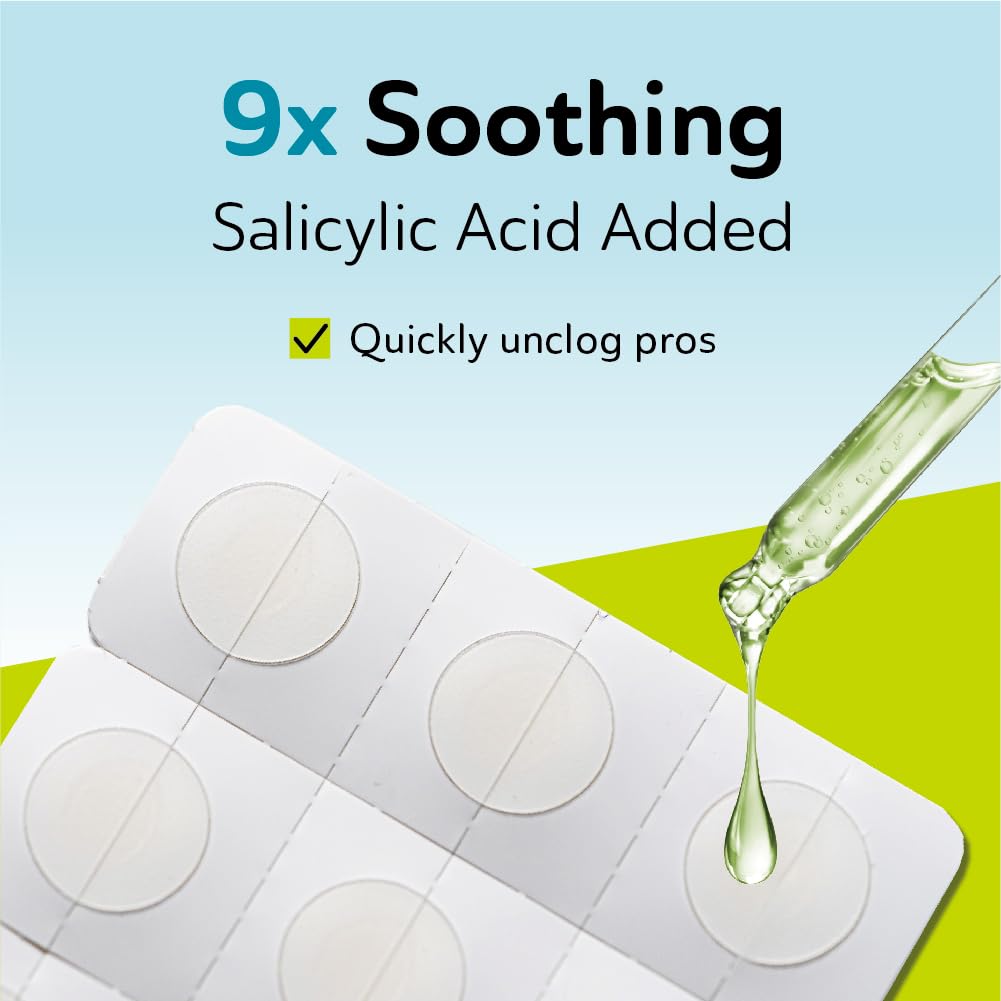 Invisible Salicylic Acid Pimple Patches for Face - Deep Blemish Hydrocolloid Acne Patches, Clear Pimple & Zit Patches for Underground Acne - 96 Count - 2 Sizes Soothing Plus (Clear Patch)