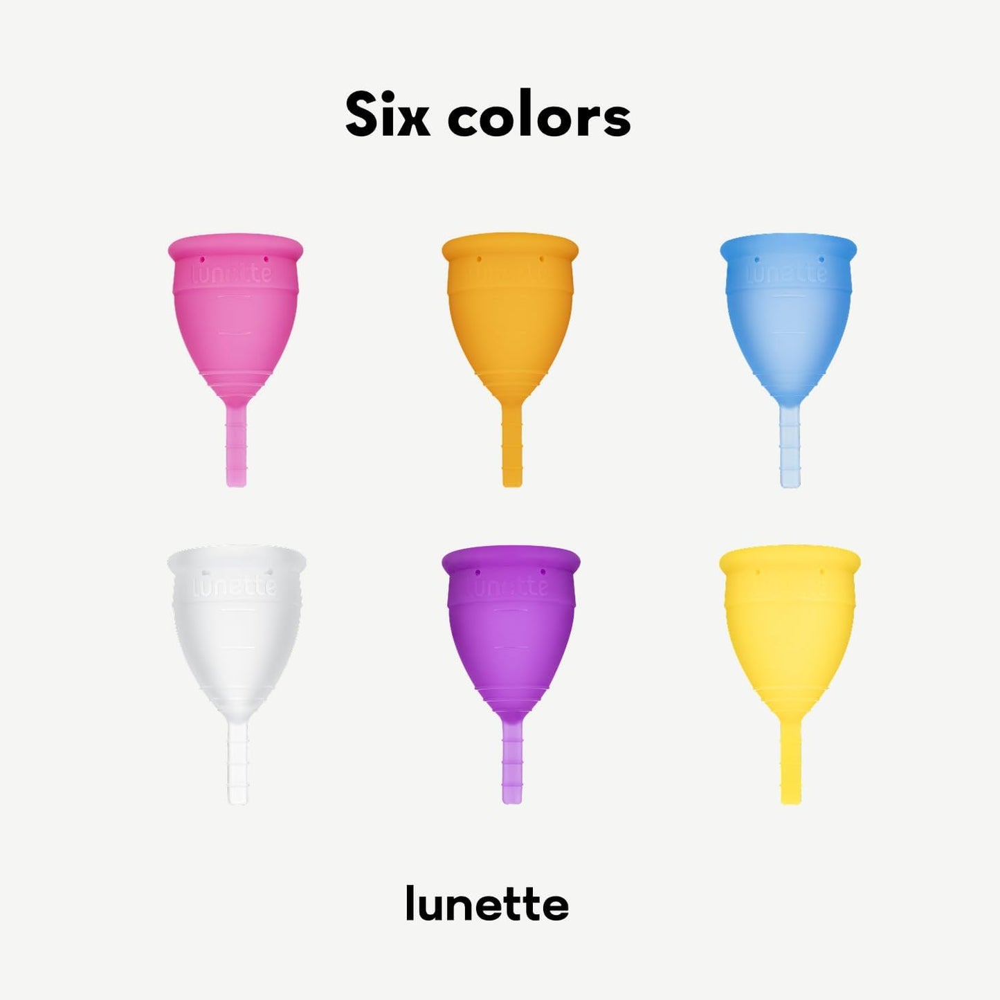 Lunette Menstrual Cup – Best Reusable Period Cup – Wear for 12 Hours and Reuse up to 10 Years, Orange Size 1 for Light to Moderate Flow