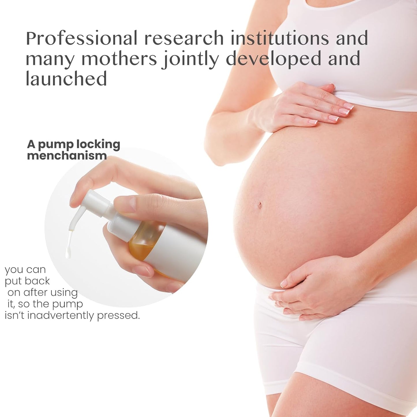 Stretch Mark Oil(110ml), body oil for Pregnancy,belly oil, belly abdominal Serum Skin Care,Moisturizing Dry Skin, Tender & Softening,True Belly Serum 3.7OZ