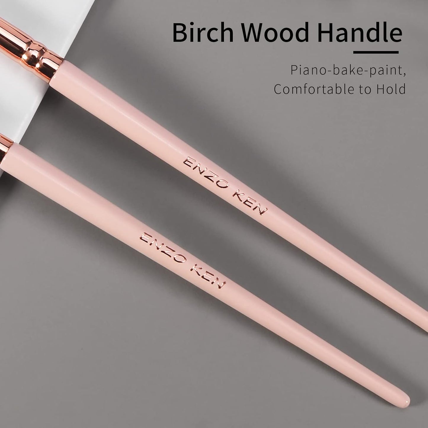 Natural Goat Hair Eye Shadow Brush, Eye Detail Brush, Small Smudge Eyeshadow Brushes, Mini Smudge Brushes, Single Natural Hair Makeup Brush, Corner Eyeshadow Brushes, Eyeshadow Blending.