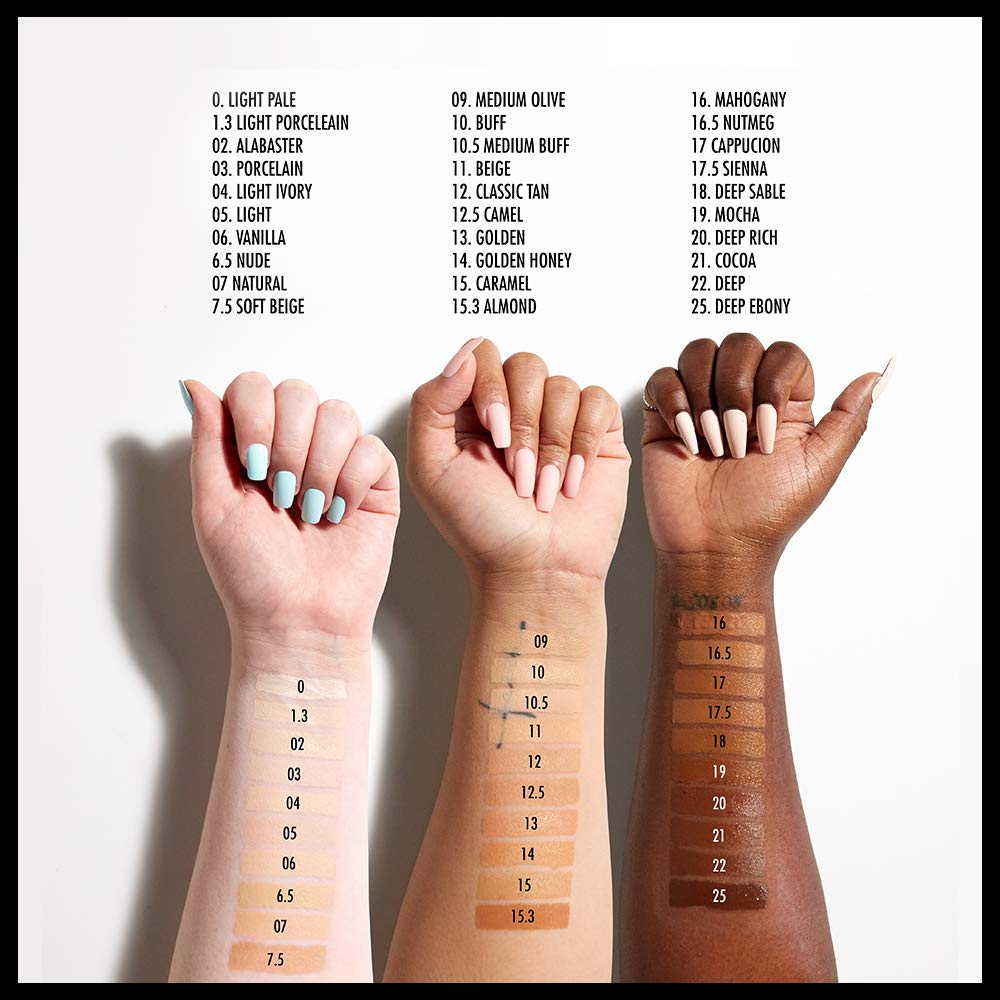 NYX PROFESSIONAL MAKEUP Total Control Pro Drop Foundation, Skin-True Buildable Coverage - Deep Rich