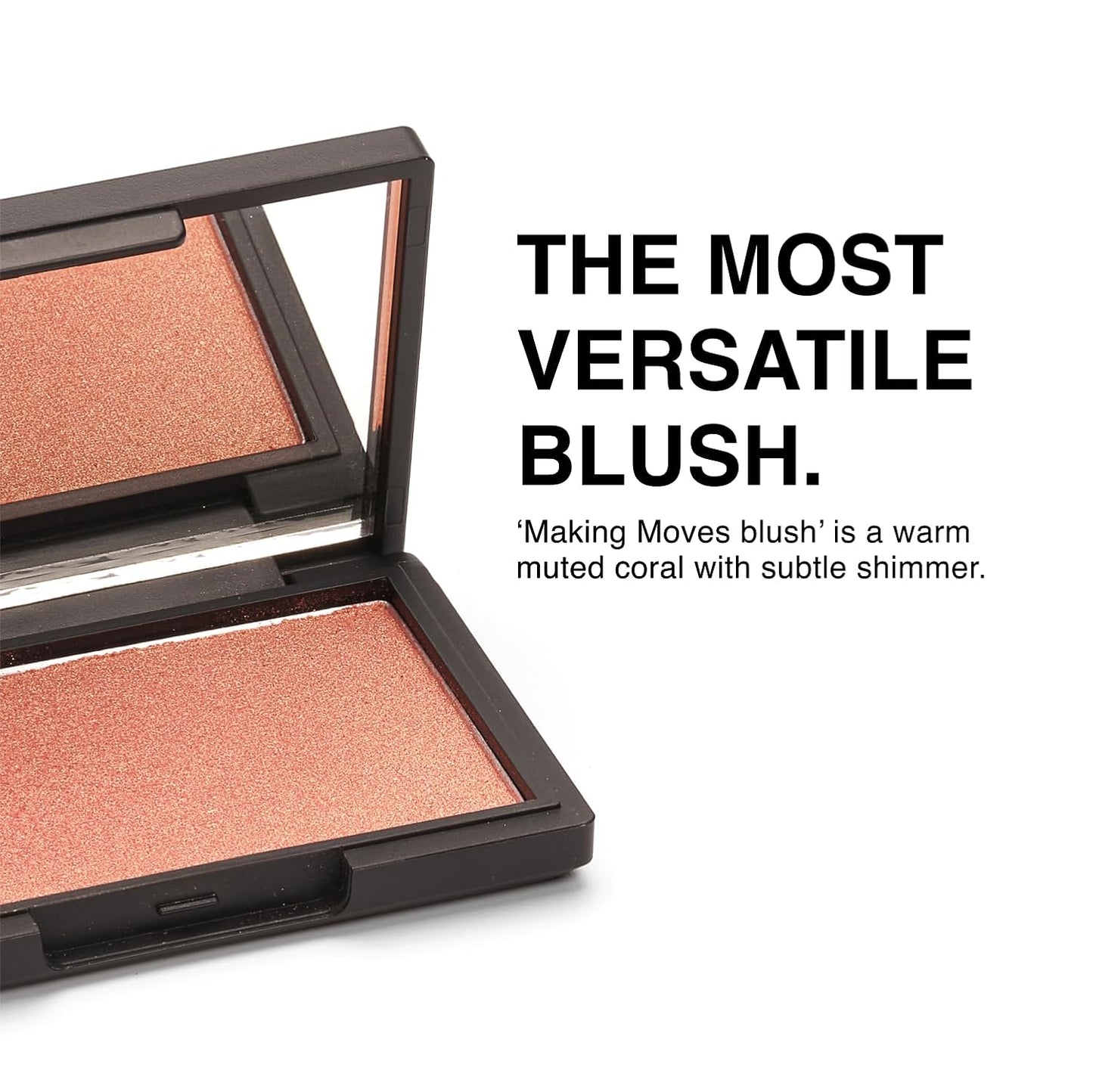 Makeup Powder Blusher - "Making Moves" - 4g / 0.141oz - Pigmented, Lightweight Powder Blushes for a Radiant, Natural Glow