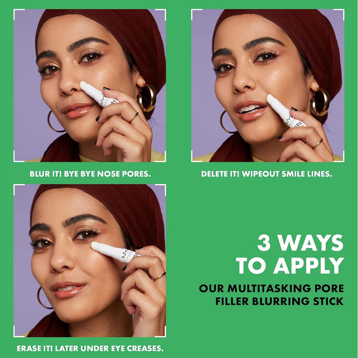 NYX PROFESSIONAL MAKEUP Pore Filler Targeted Primer Stick, Blurring Primer