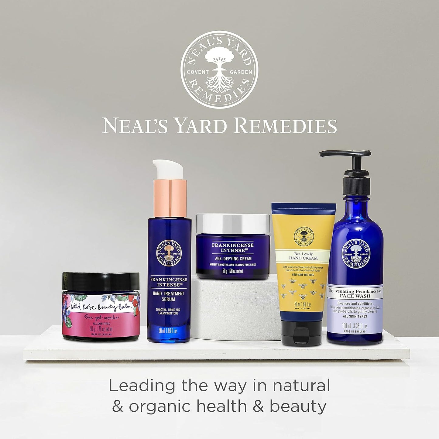 Neal's Yard Spray Deodorant with a Blend of Cleansing Extracts & Essential Oils for All Skin Types, Aluminum & Cruelty Free, Lemon & Coriander, 100mL