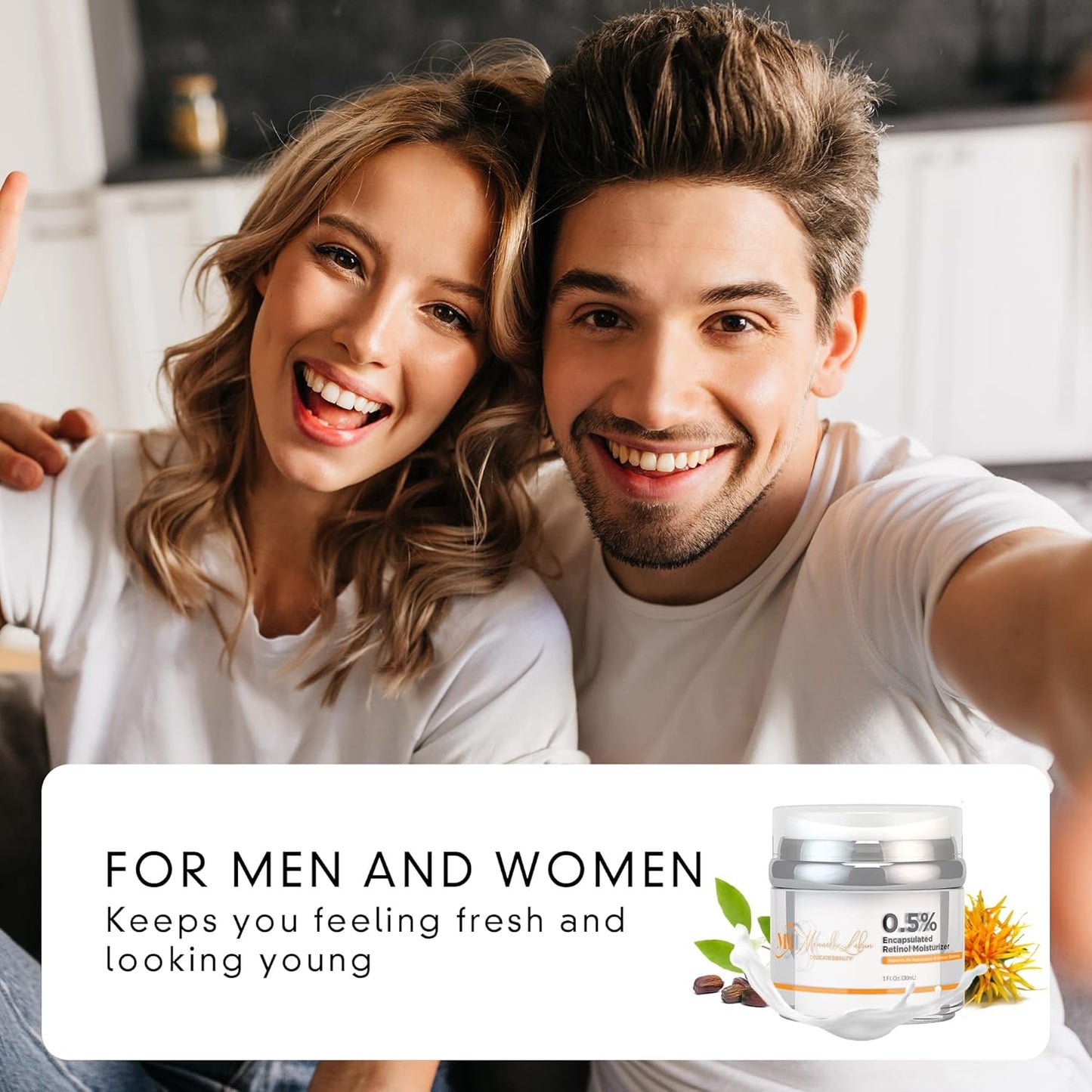 Stretch Mark Cream, Belly Butter & Scar Cream, Skin Care with Active Skin Repair, Stretch Mark Removal, For All Skin Types, 4 Oz - ML Delicate Beauty