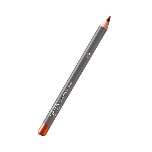 Ofra Lipliner Pencil - Spicy | High-Pigment Lipliner for Defining & Shaping Lips | Smooth, Precise Application | Long-Lasting Wear Lipliners | 0.04oz