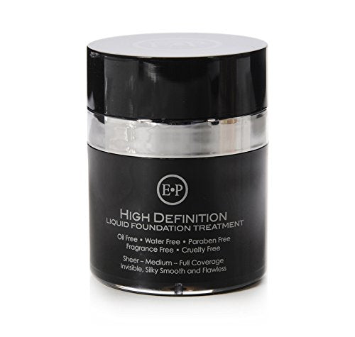 EVE PEARL HD Liquid Foundation Treatment Every Day Long Lasting Make Up Hydrates Aging Skin Fresh Natural Matte Cover Minerals Makeup (Light)