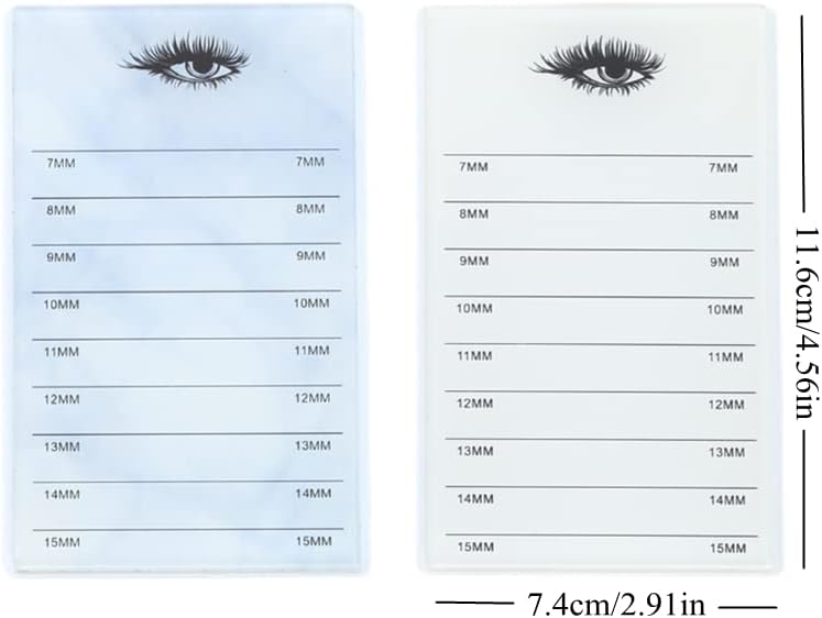 5 Layers Acrylic Eyelash Storage Box, Makeup Eyelashes Extension Close-Packed Display with 5 Pallets, Grafting False Eyelashes Glue Pallet Holder Display Organizer (5 Layers White)