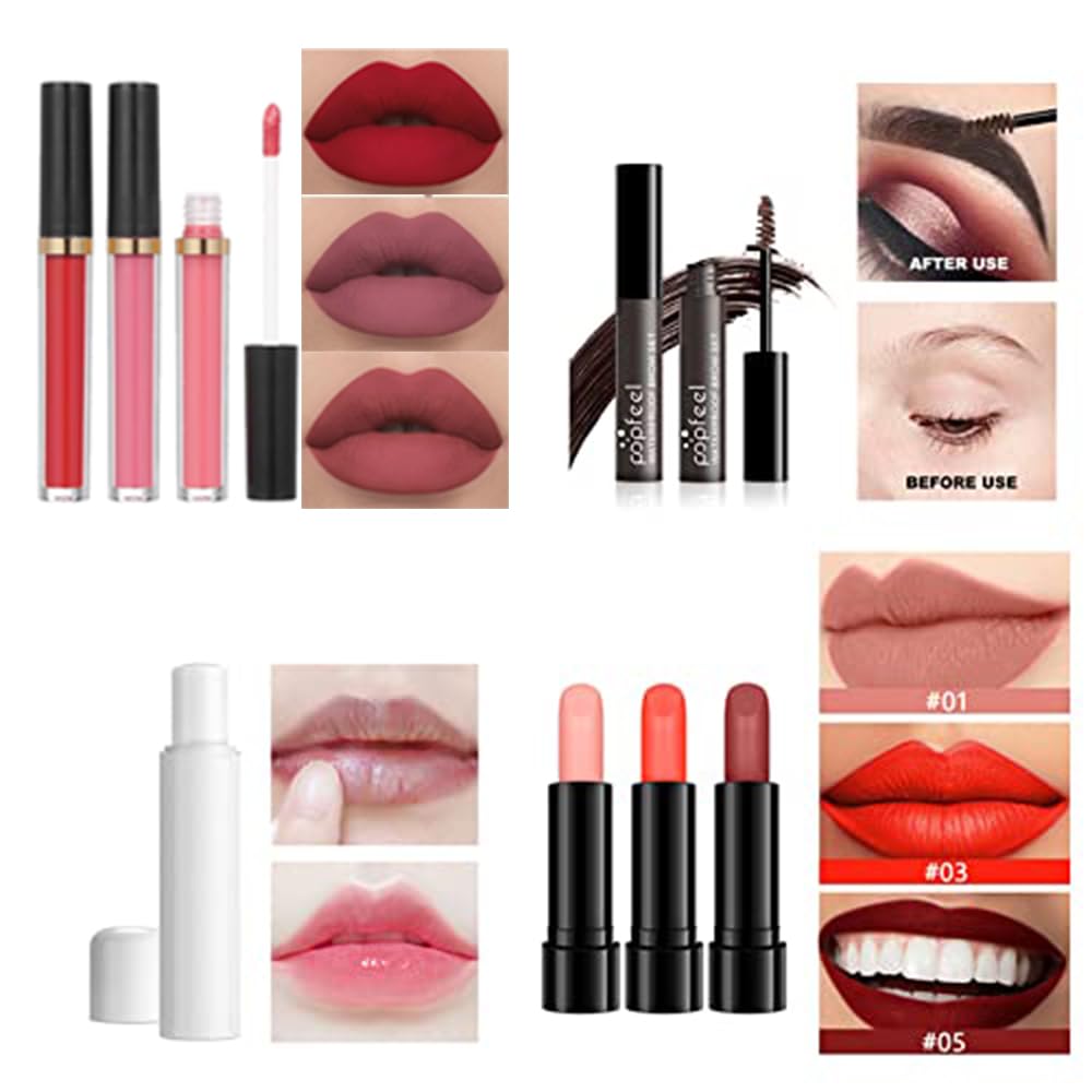 All in One Makeup Kit Makeup Kit for Women Full Kit Multipurpose Makeup Kit-Makeup Brush Set,Eyeshadow Palette,Lip Gloss Set, Makeup Bag,Eyebrow Pencil,Mascara and Face Makeup