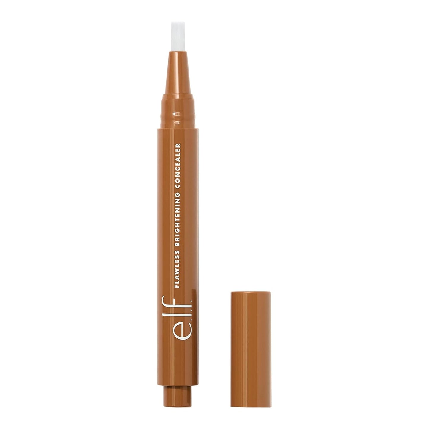 e.l.f. Flawless Brightening Concealer, Illuminating & Highlighting Face Makeup, Conceals Dark Under Eye Circles, Deep 53 W, 0.07 Fl Oz