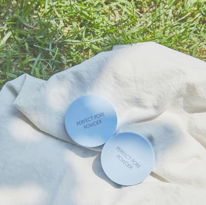 THESAEM Saemmul Perfect Pore Powder - Oil & Sebum Control Long Lasting Silky Face, Skin Soothing & Purifying with Green Tea Water and Tea Tree Extract, 0.18oz