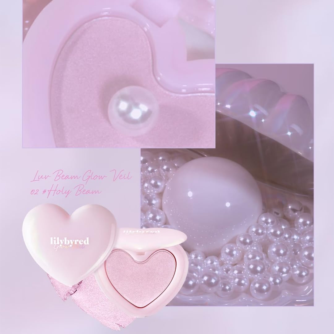 Luv Beam Glow Veil (02_Holy Beam) - Natural Radiant Highlighter for Glowy Skin Makeup