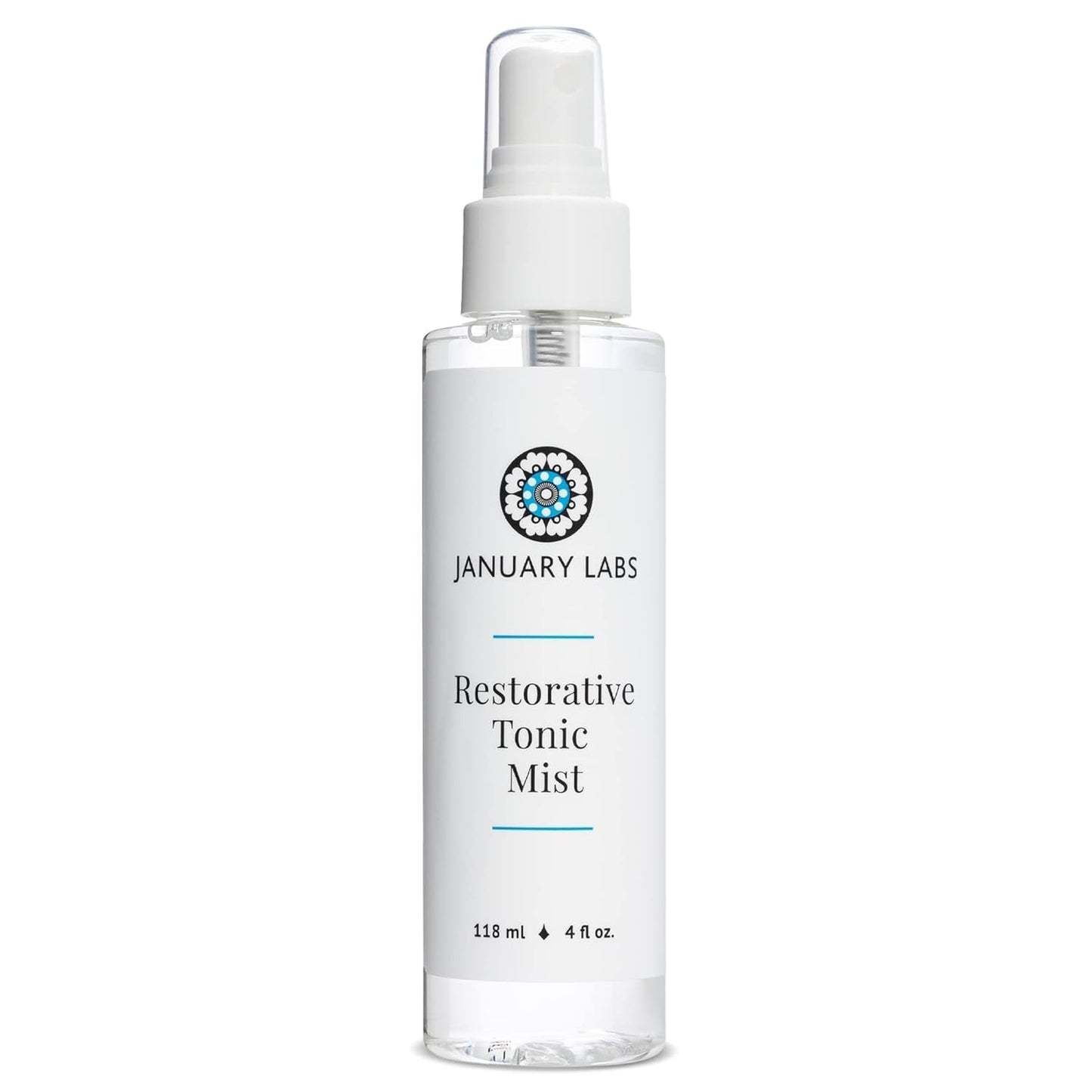Restorative Tonic Mist, Hydro Boost Facial Toner for All Skin Types, Refreshing & Lightweight Antioxidant Face Mist Hydrating Spray, 4 Ounce Bottle