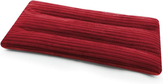 Microwave Heating Pad 6 x 12 Small Heating Pad Microwave, Microwave Bean Bag Heating Pad for Neck and Shoulders, Moist Heat Pack Pillow Warm Compress for Knee, Muscles, Joints, Wrist (Wine Red)