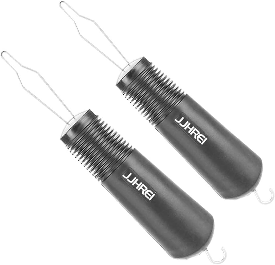 2 Pack Button Hook and Zipper Pull Helper - Dressing Button Aid Assist Tool for Arthritis Disabled Elderly - 2 in 1 Dressing Aids Tool