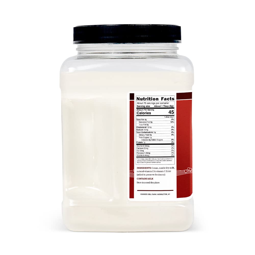 Hoosier Hill Farm Heavy Cream Powder, 1LB (Pack of 1)
