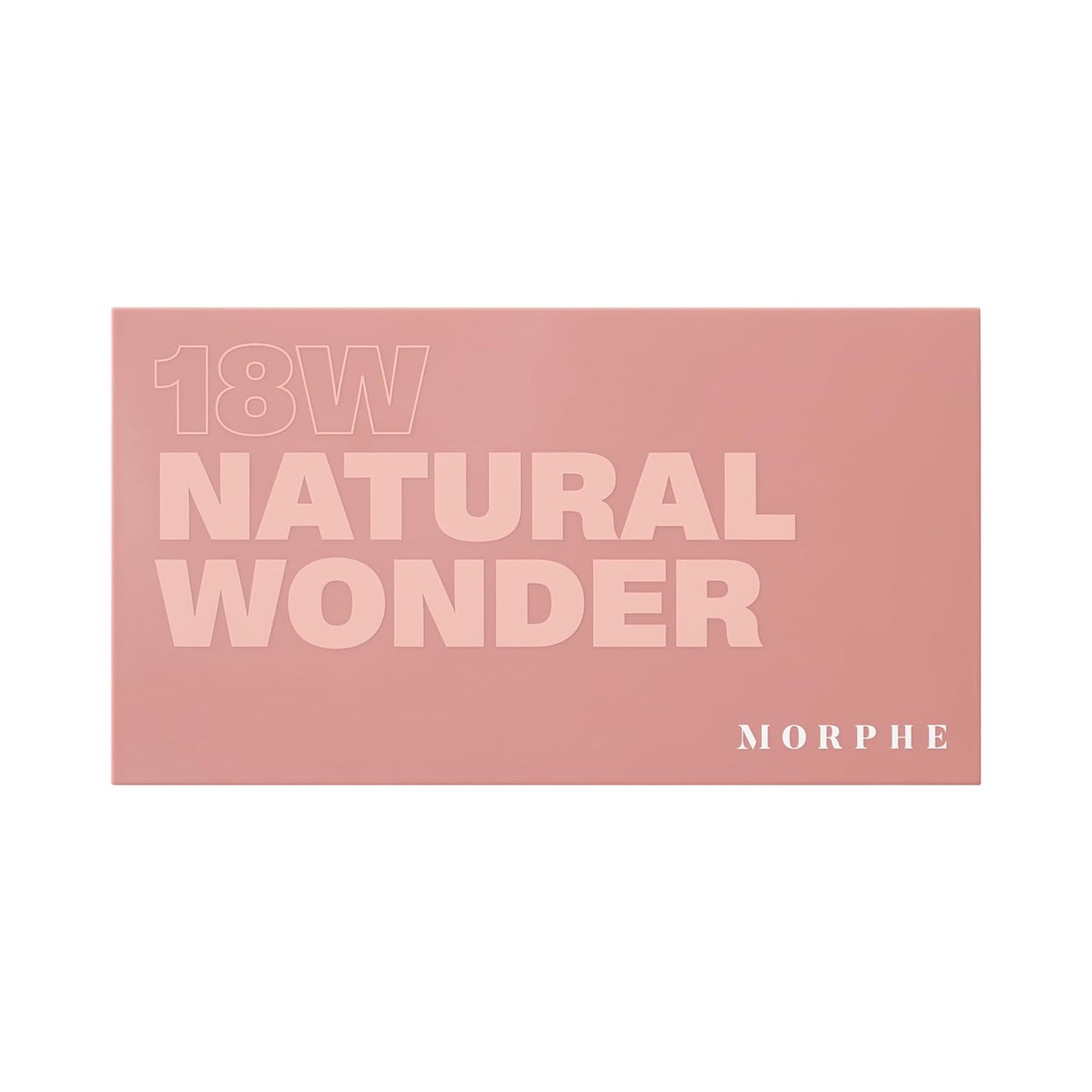 Morphe 18W Makeup Palette - Natural Wonder Artistry Palette with 18 Earth-Toned Matte & Shimmer Pigments - Made to Build, Blend & Layer Flawlessly for Everyday, Versatile Makeup Looks (0.68 oz)
