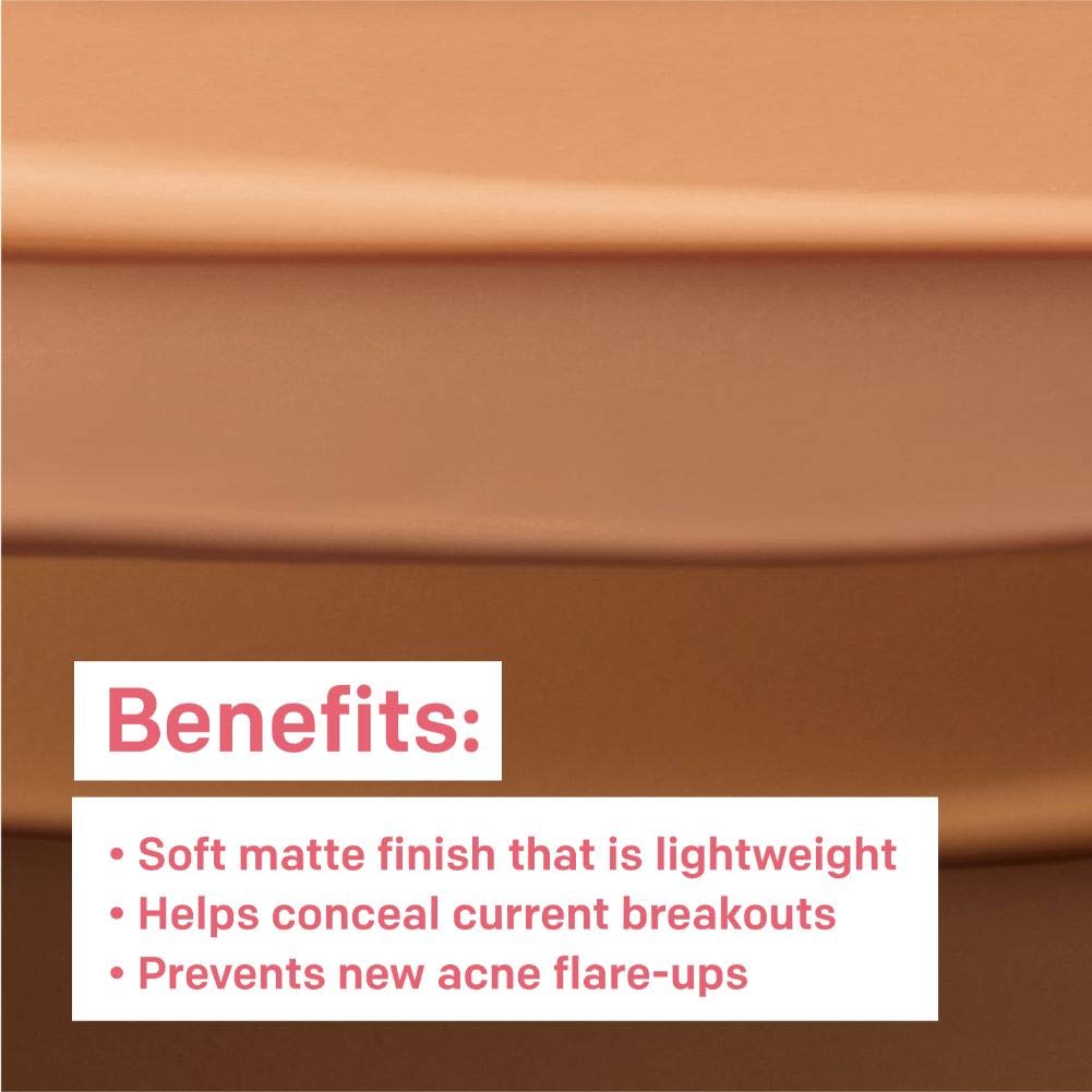 Almay Clear Complexion Makeup, Hypoallergenic, Cruelty Free, Dermatologist Tested Foundation, 1oz