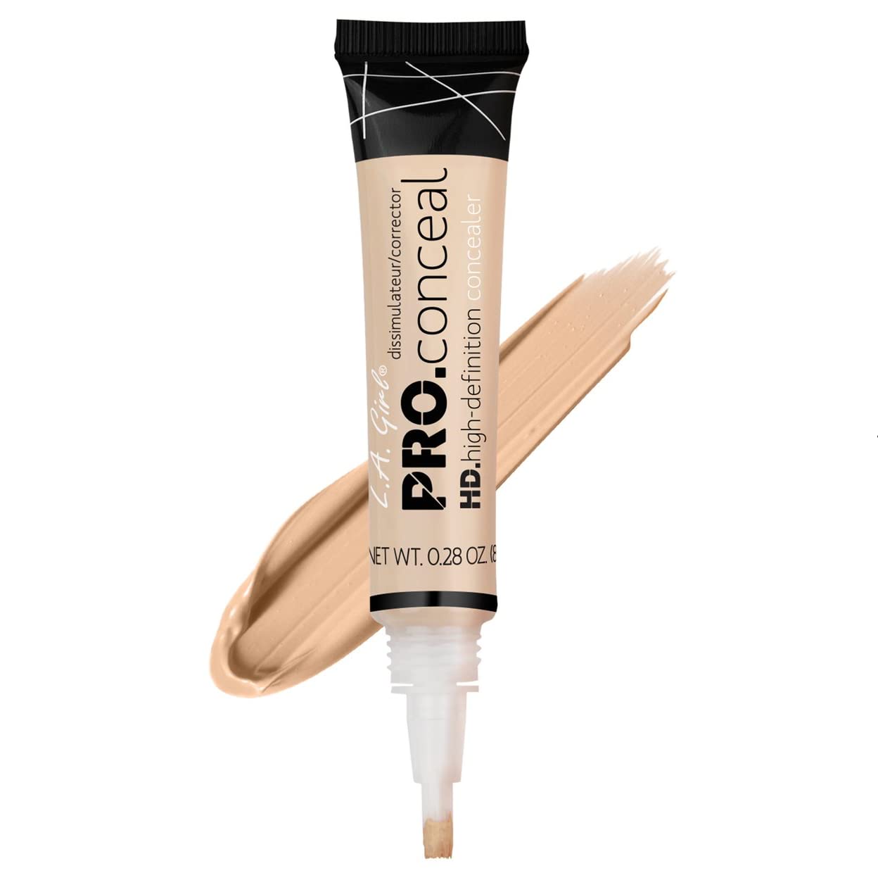 L.A. Girl Pro Conceal HD Concealer, Almond, 0.28 Ounce