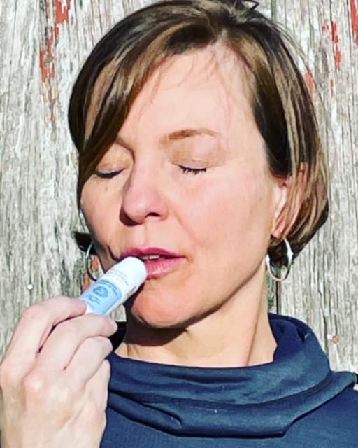 High Meadow Lanolin Peppermint Lip Balm Stick-Natural Unisex Lip Care With Shea Butter, Hydrates, Moisturizes, and Protects Lips, Great for Cold Sores, Fever Blisters, Long-Lasting Clear Lip Hydration