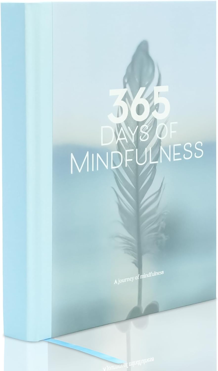 365 Day Mindfulness Journal, Daily Prompts Guided Notebook for Self Discovery Thoughtful Diary
