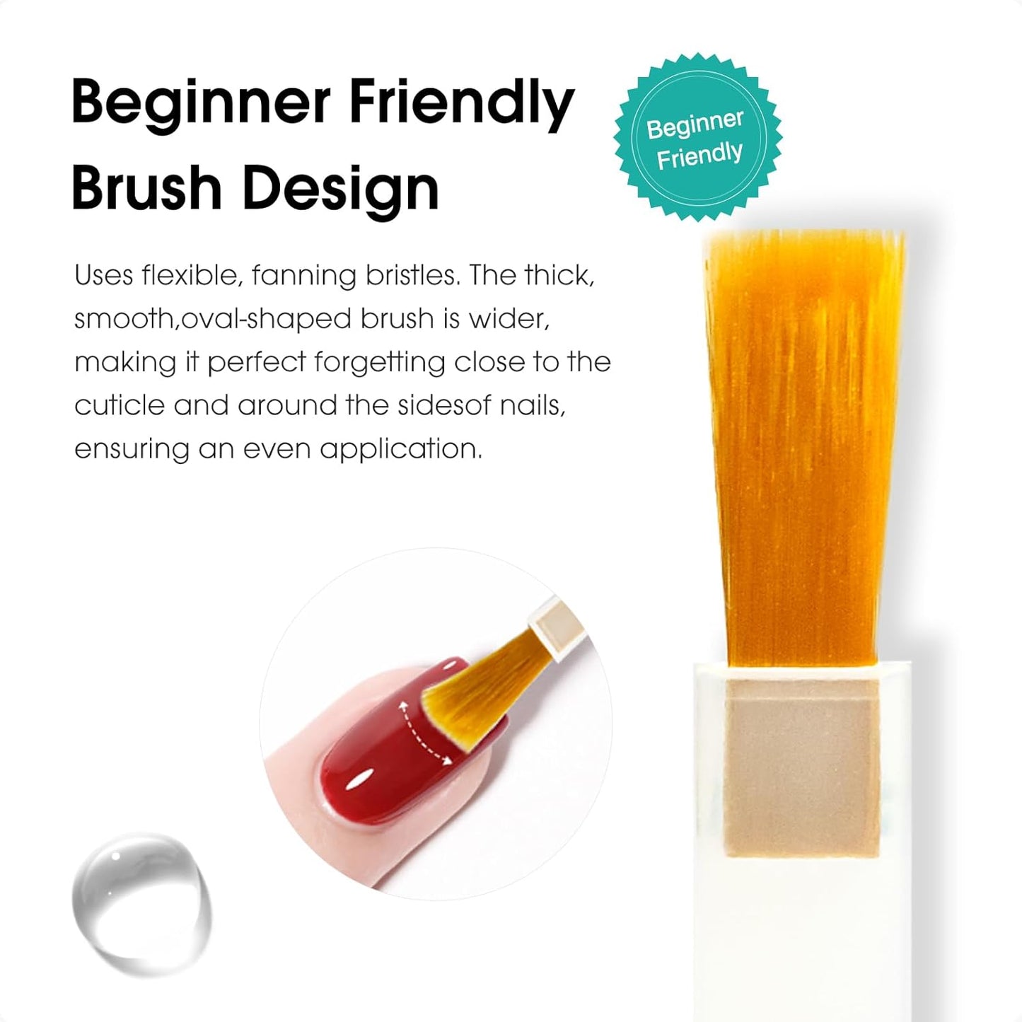 VENALISA 2 Pcs No Wipe Matte Top Coat and Glossy Gel Top Coat Set- High Shiny Long Lasting Clear Gel Nail Polish Kit, Soak Off Nail Art Home and Professional Manicure