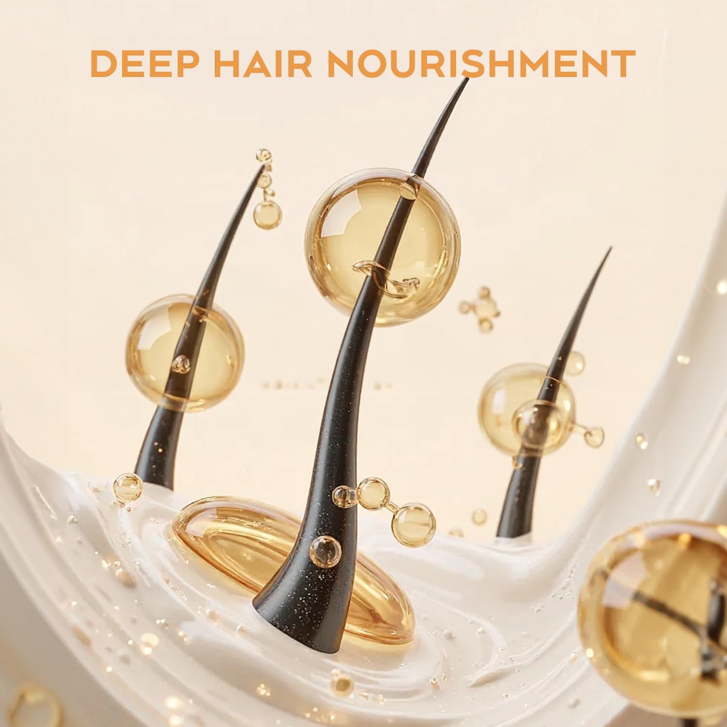 Hydrating Conditioner for Dry, Damaged Hair - 8.4oz | Moisture Repair Treatment with Hydrolyzed Keratin & Coconut Oil for Smooth, Shiny, Manageable Hair