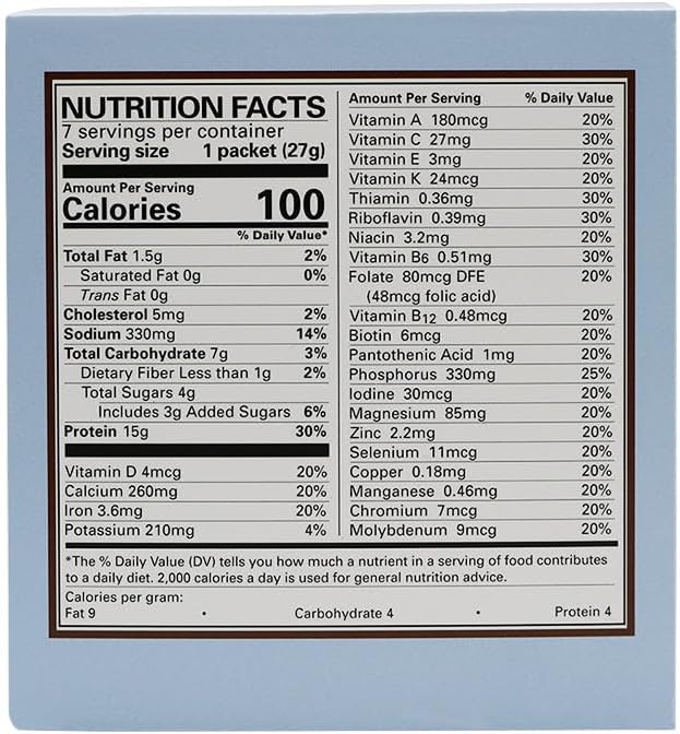 BariatricPal 15g Protein Shake or Pudding (Aspartame Free) - Chocolate Cream (3-Pack)