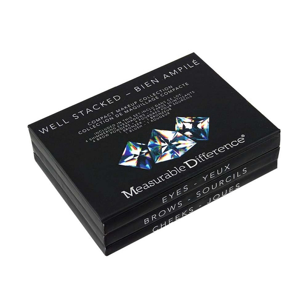 Measurable Difference The Diamond Collection Well Stacked Makeup Set