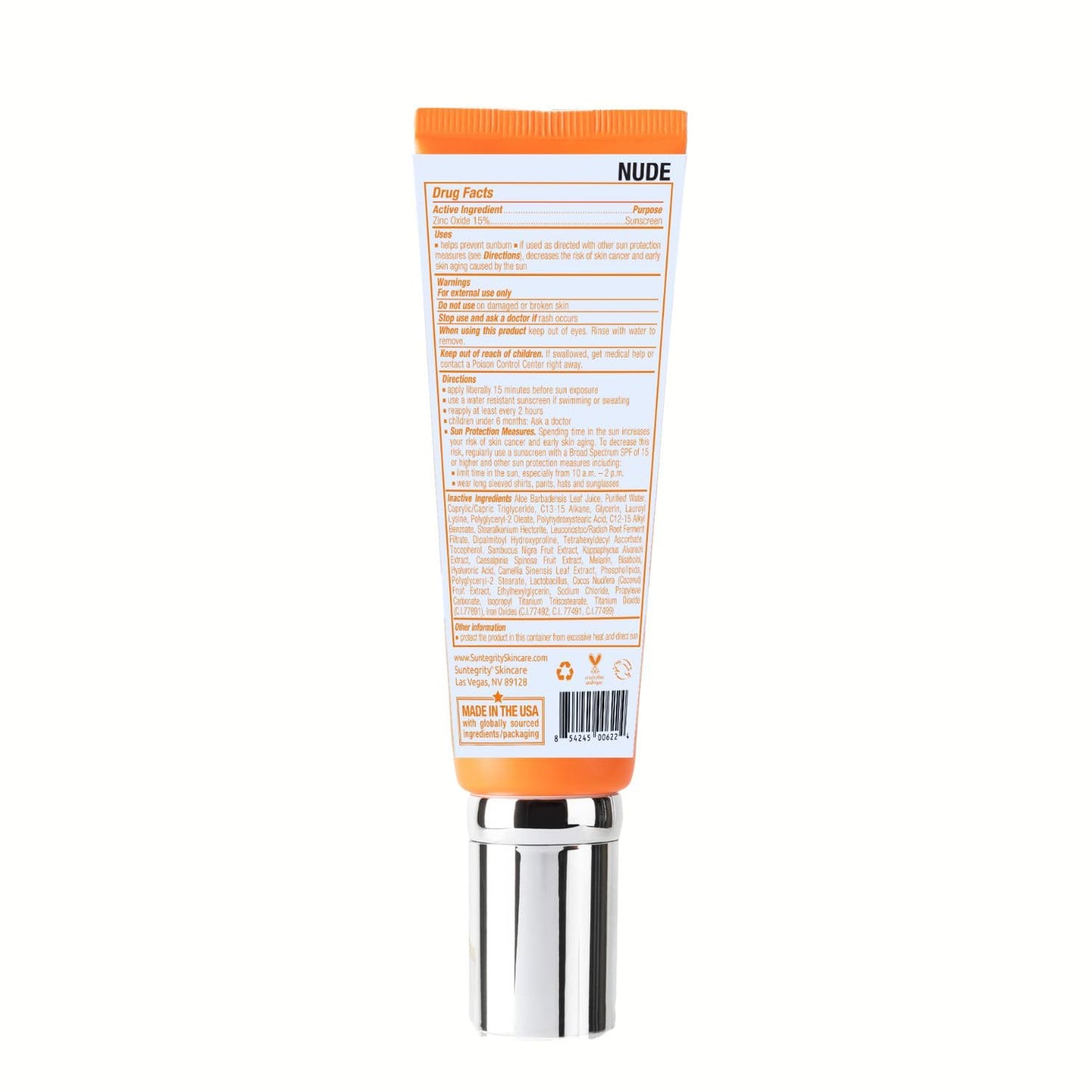 Suntegrity Impeccable Skin - Tinted Sunscreen, Broad Spectrum SPF 30 (Nude)