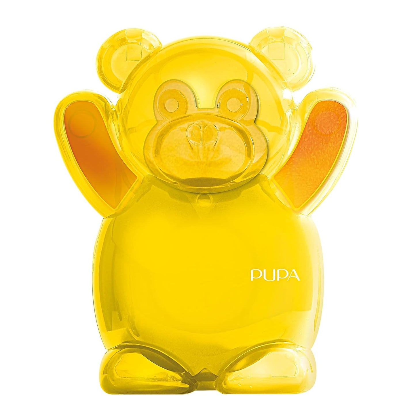 Pupa Milano Happy Bear Makeup Kit, 005 Yellow, 0.39 oz - Makeup Gift Set - Makeup Palette - Blush - Eyeshadow - Highlighter - Lip Gloss - Face Makeup