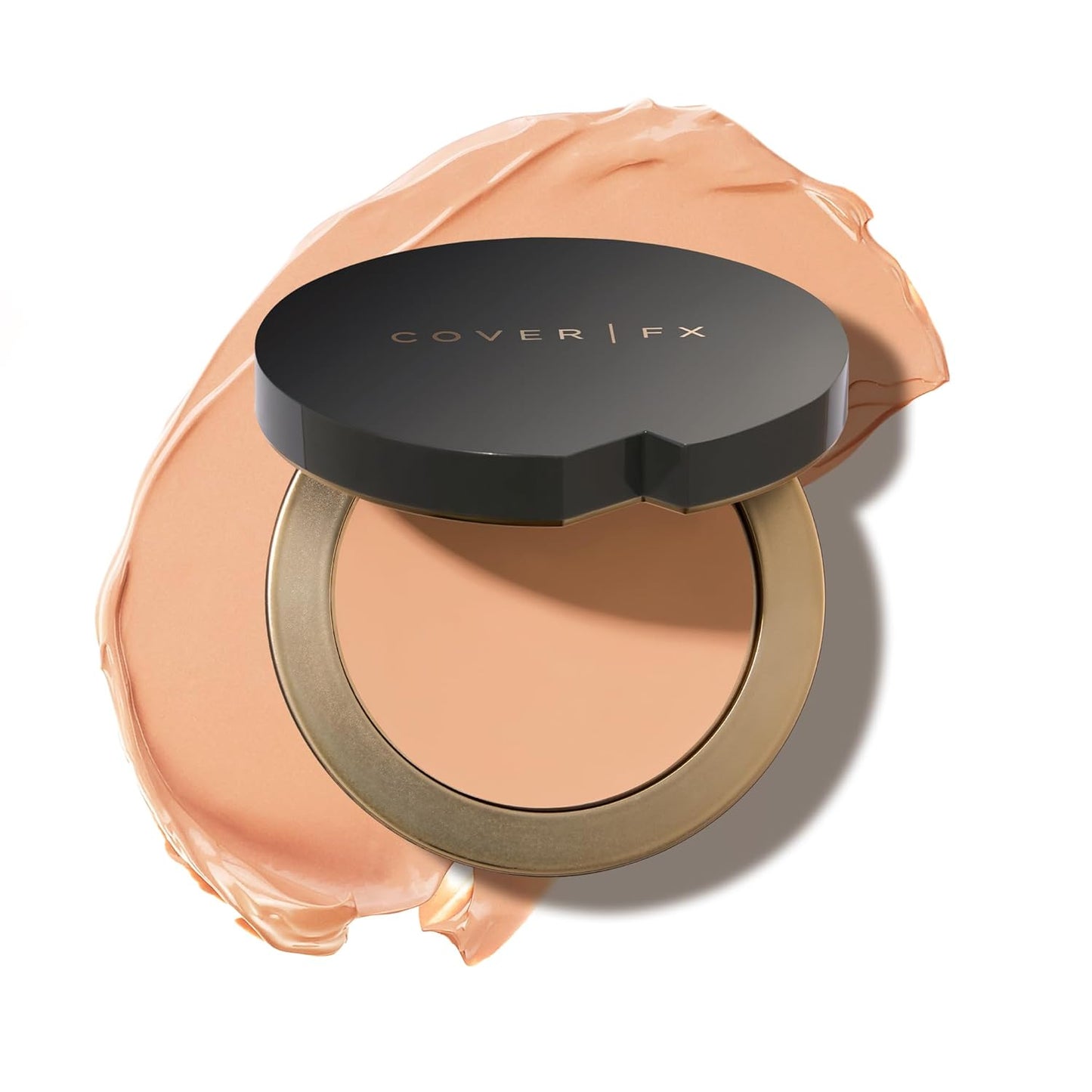 COVER FX Total Cover Cream Foundation - Shade M1 - Buildable Coverage - Natural Finish - Oil-Free - Sweat-Proof