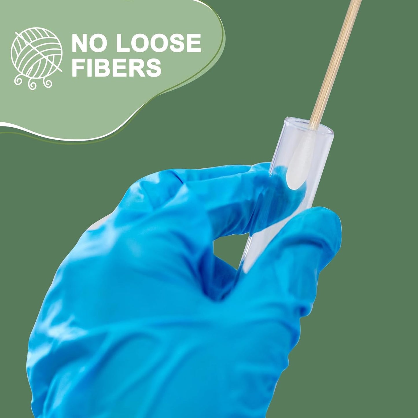 Bamboo Cotton Swabs - Sturdy Bamboo Core, Soft Cotton Tips - Disposable Swabs for Beauty, Makeup, Beauty, Skincare and Personal Care - Eco-Conscious Packaging (500 ct)