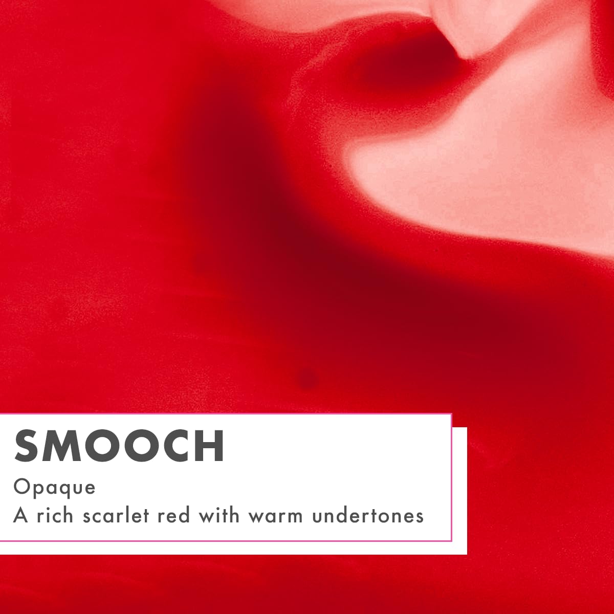 Olive & June Quick Dry Nail Polish | Instant, Fast-Drying, Smudgeproof Color | 15-free, Vegan, Cruelty-Free Formula | Lasts up to 5 Days | Salon-Quality Manicure, Pedicure at Home | Smooch Scarlet Red