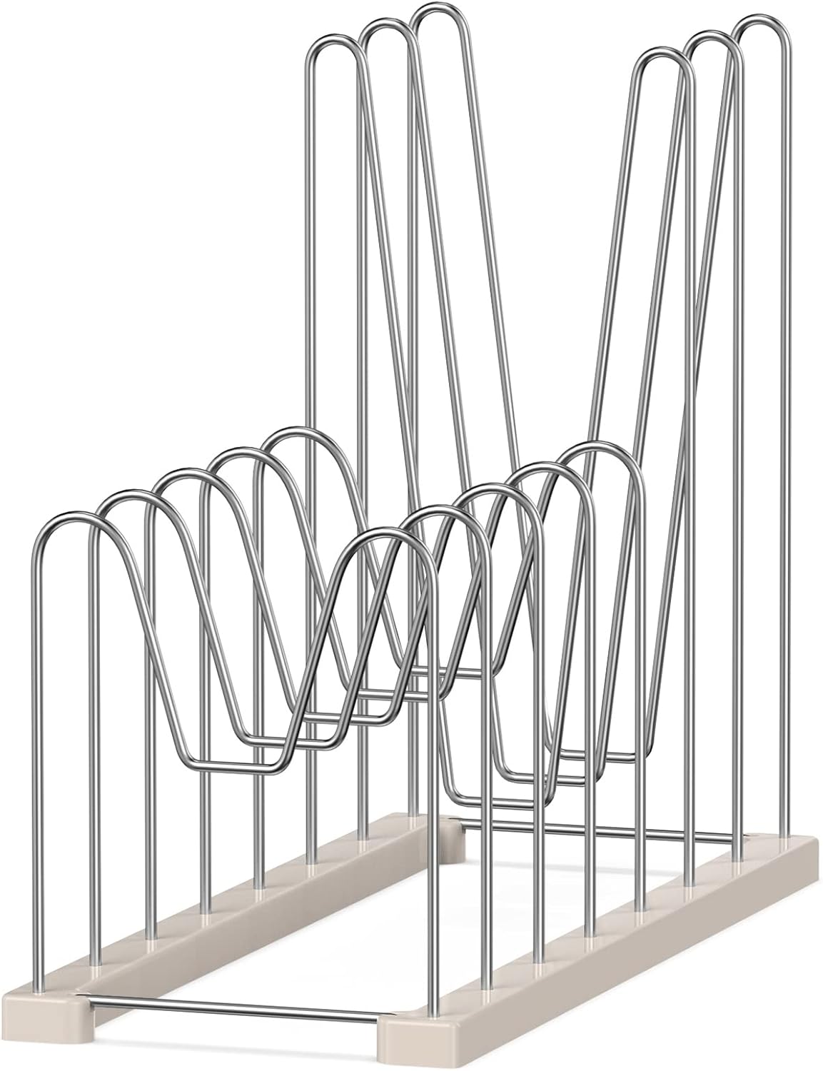 Plastic Bag Drying Rack, Reusable Bag Drying Rack for Silicone Bag & Ziploc Bag, Bottle Dryer Rack for Gloves & Glasses, Pan Lid & Cutting Board Organizer