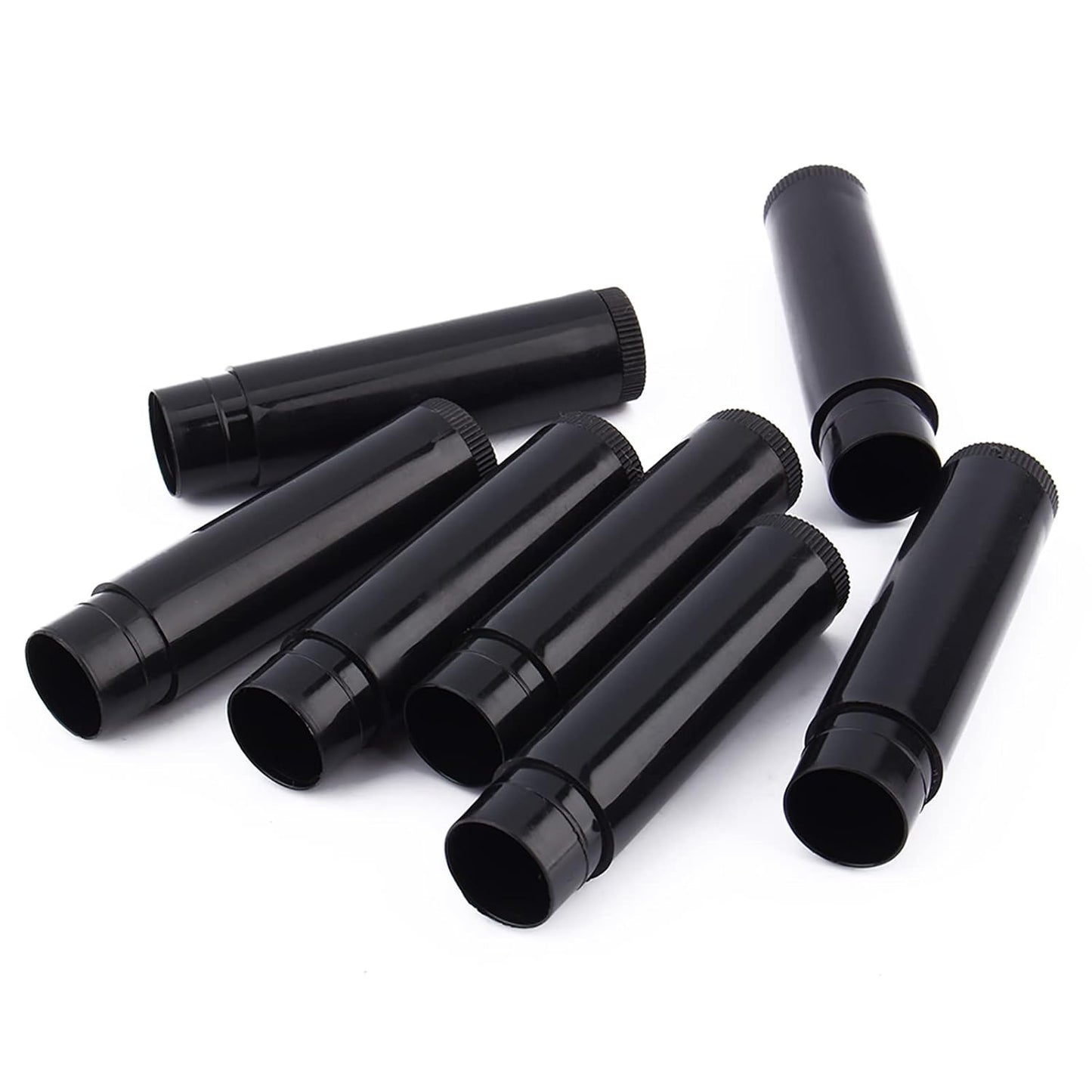 100Pc Empty Lip Balm Tubes with Cap, Small Lightweight, Use for Lip Gloss or Lip Balm Safe Plastic Material 5ml Volume Lipstick Tubes Plastic Lip Balm Containers Tubes