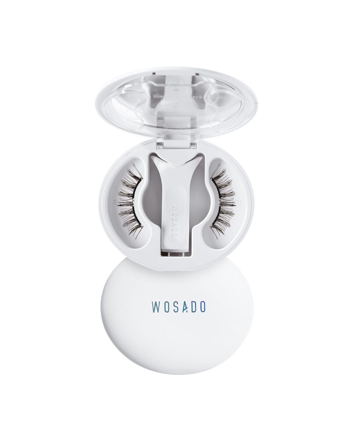 [No.17 Ice Black] Magnetic Eyelashes with Applicator Kit, Reusable Magnetic Lashes without Eyeliner, Glue-free False Lashes, Waterproof, Lightweight