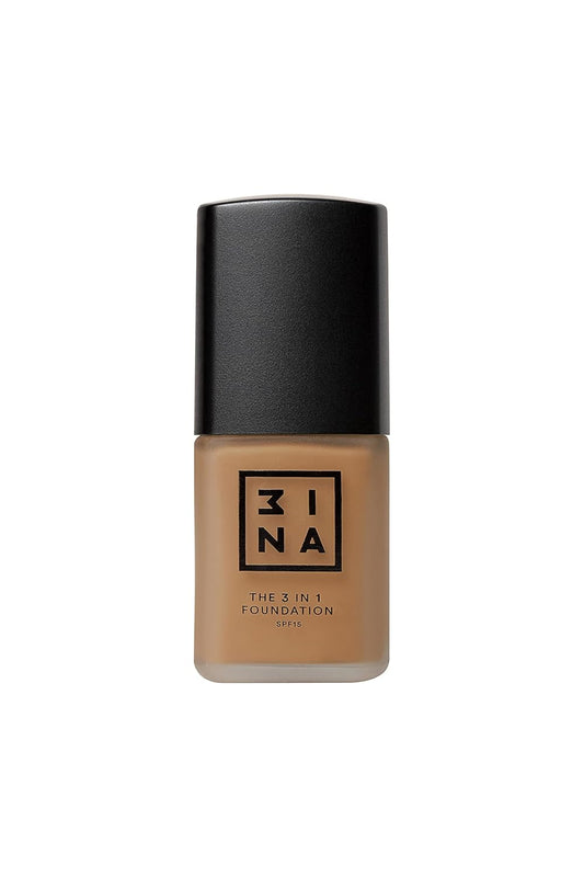 3INA The 3-In-1 Foundation 218 - Vegan Formula - Combination Of Primer, Concealer And Foundation - Medium Coverage - Natural Finish - Perfect For Covering Lines And Blemishes - Long Lasting - 1.01 Oz