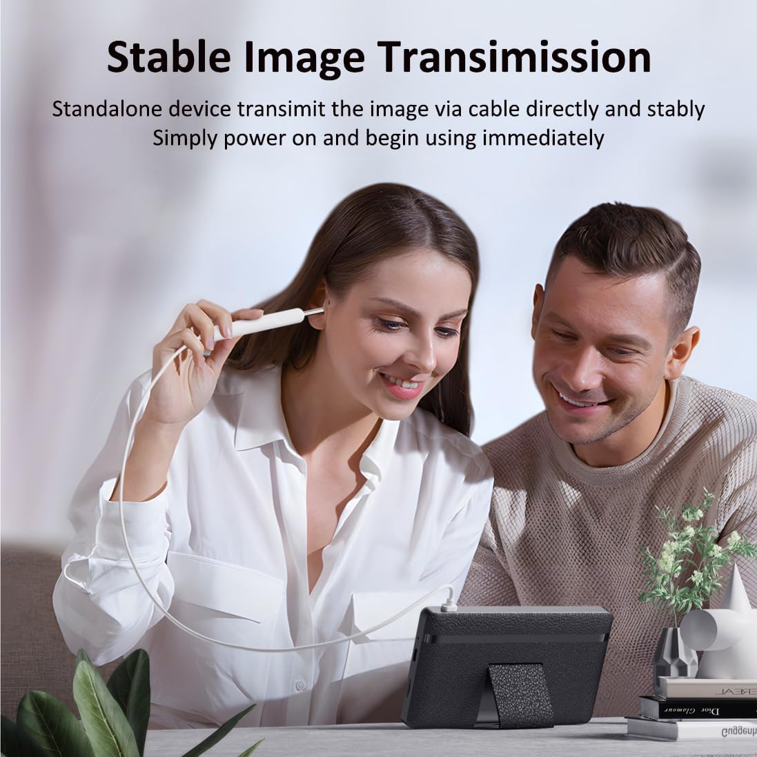 Ear Wax Removal Kit with Camera | Ear Cleaner with 4.3" IPS Display, 1080P HD, 2500mAh Battery, Silicone Tips | Standalone Tool, No Phone Required