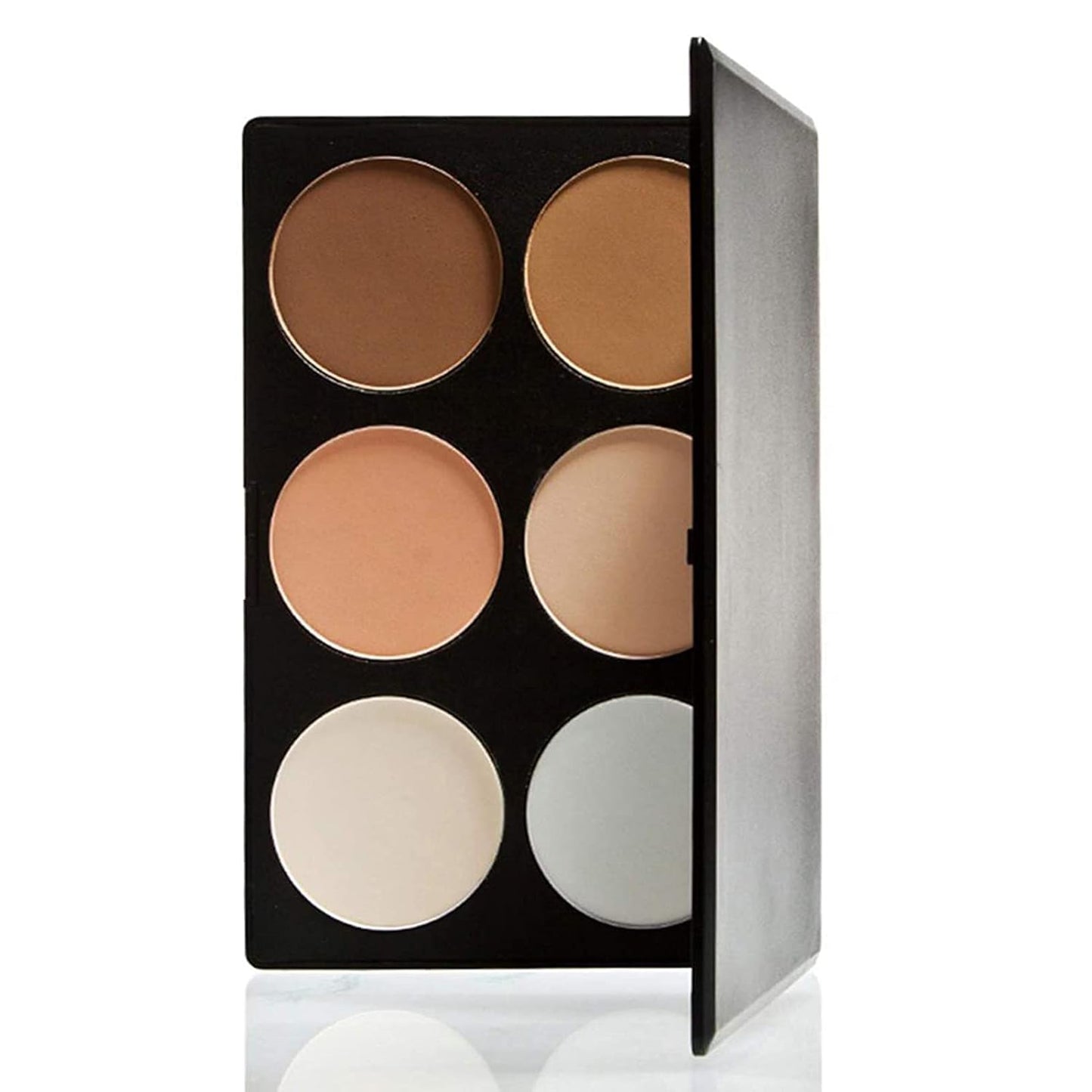 Contour Face Powder Kit Base Foundation Corrector Palette Sleek Pigment Pro Pressed Powder Cosmetics Highlighting Contouring Bronzing Professional Beauty Make up Bronzer Pallet Brown
