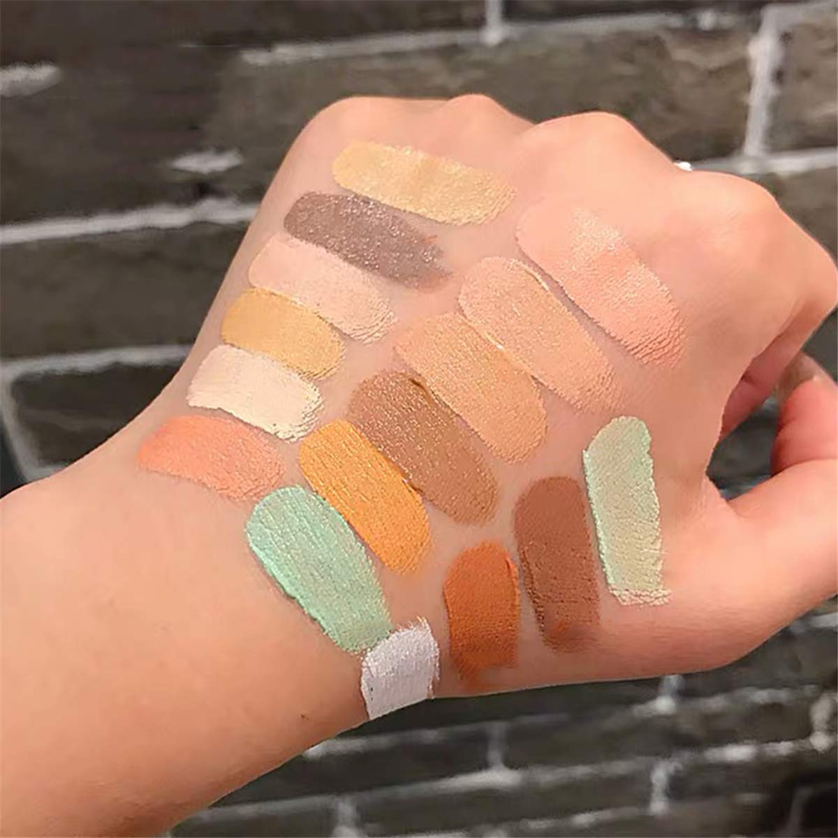 VERONNI Concealer Palette 50 Color Professional Cream Contour Makeup Cosmetic Palette Salon and Daily Use Contouring Foundation Kit (50 color concealer)