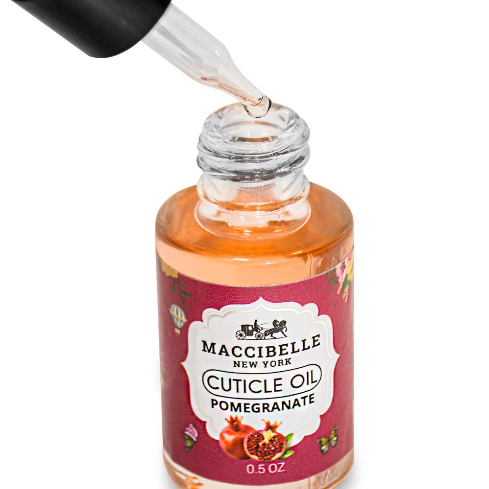 Maccibelle Cuticle Oil Pomegranate and Fig 0.5 oz Heals Dry Cracked Cuticles
