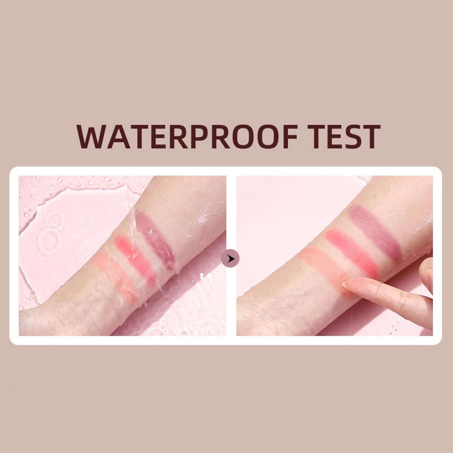 Liquid Blush Makeup Wand, Velvet Cream Blush Stick for Cheeks and Lips, Blush and Highlighter Stick, Easily Blendable, Long-Wearing, Smudge Proof