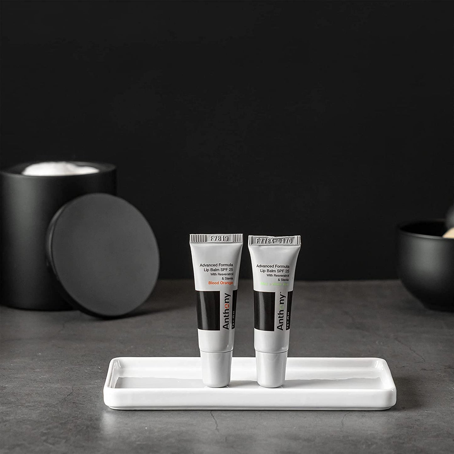 Anthony 25 SPF Lip Balm with Sunscreen for Lips – Contains Green Tea Extract, Shea Butter & Vitamin E – Moisturizing Repair Care Treatment for Chapped & Dry Lips 2-Pack