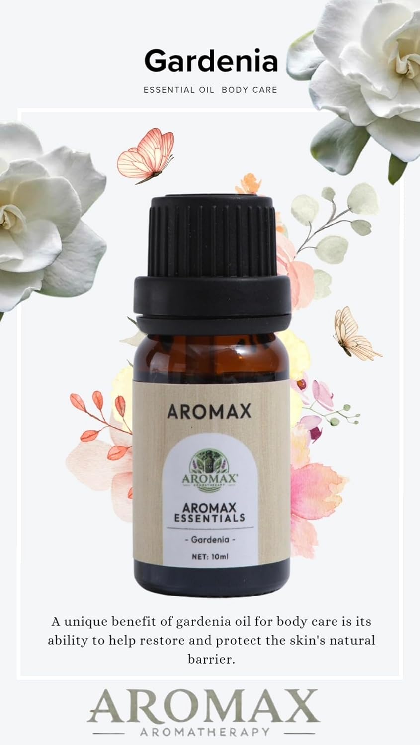 Aromax Essentials 100% Pure Essential Oils Set for Diffuser, Aromatherapy & Relaxation - Best Aromatherapy Starter Kit