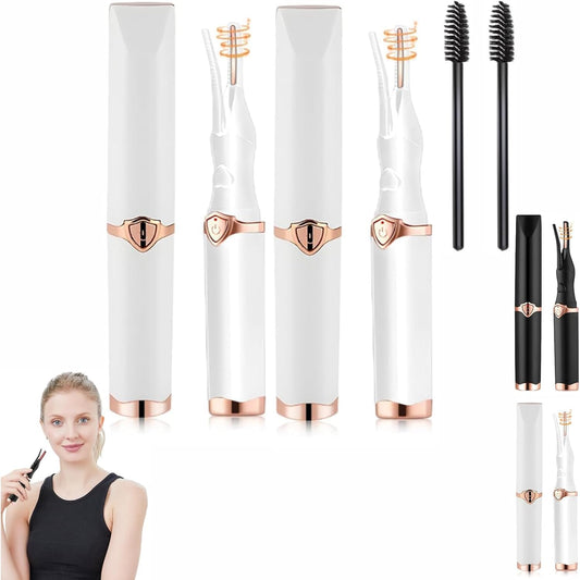 Caedralash Eyelash Curler, New Heated Eyelash Curler, Portable Heated Eyelash Curler, Mini Natural Eyelash Tool, Electric Eyelash Curler, Natural Curling, Smart Temperature Control