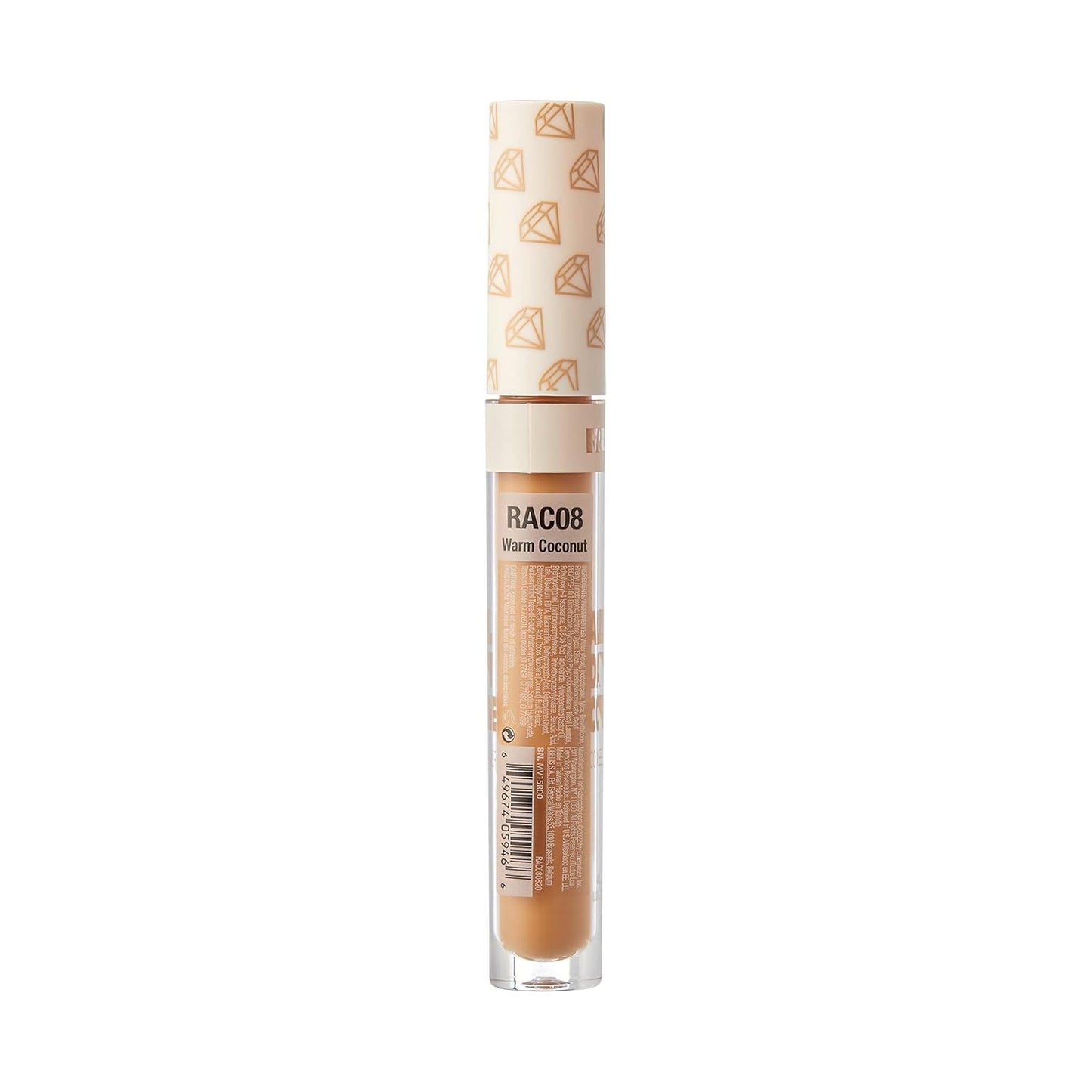 Ruby Kisses All Day Concealer Lightweight Full Coverage Multi-Use Concealer 0.13 Fl Oz (Warm Coconut)