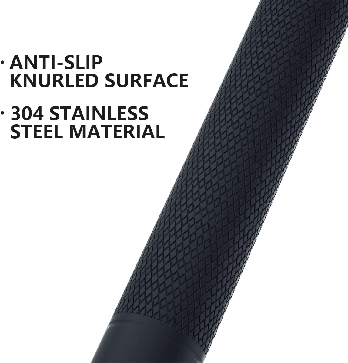 16 Inch Anti Slip Shower Grab Bar Oil Rubbed Black, Munzong Bathroom Grab Bar, Knurled Bathroom Balance Bar,Safety Hand Rail Support Handicap Elderly Injury Senior Assist Bath Handle